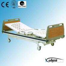 Drei Funktionen Hi-Low Einstellbare Manuelle Krankenhaus Krankenbett (A-9)